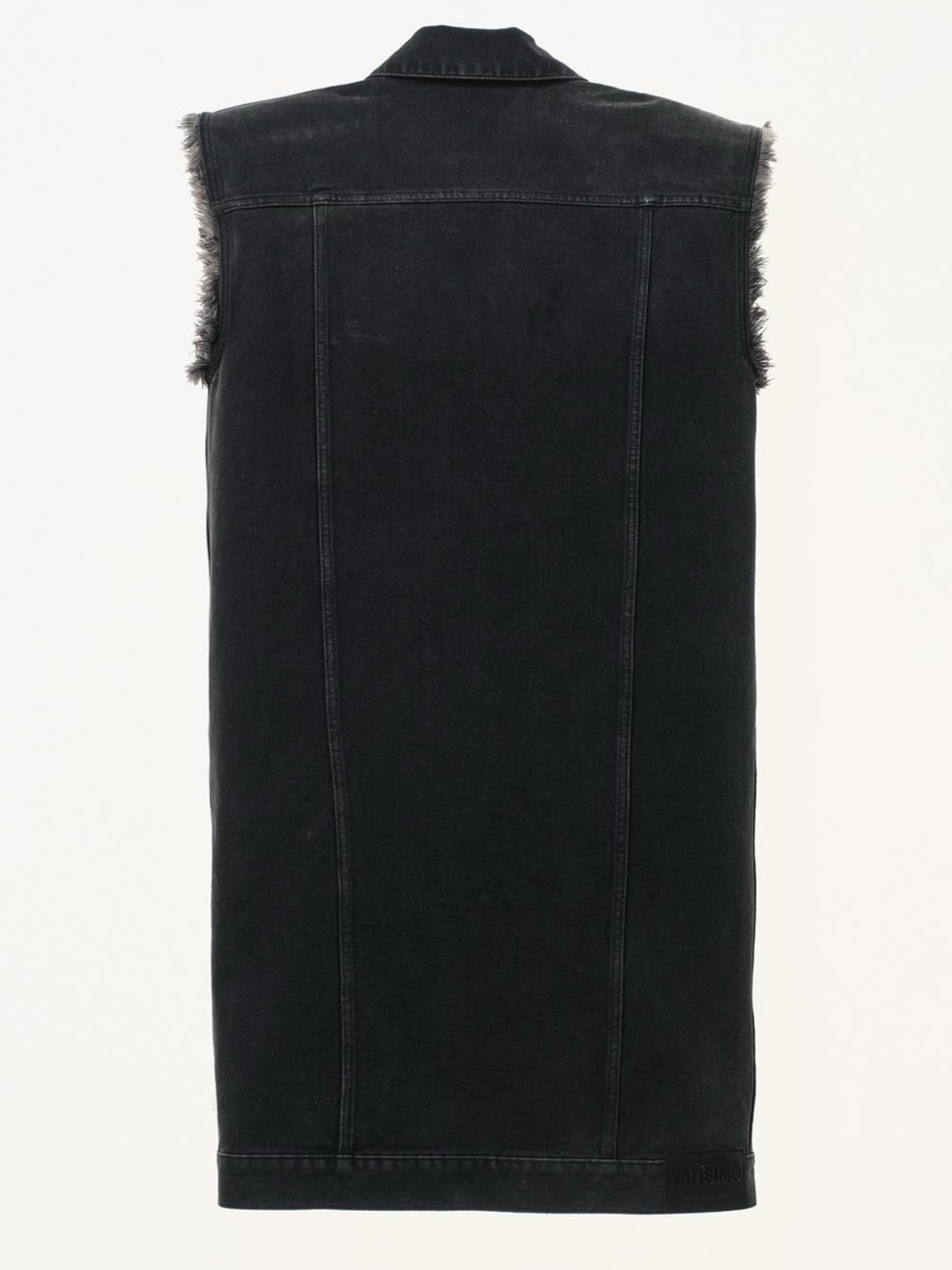 WILLY CHAVARRIA X ZARA SLEEVELESS DENIM DRESS - Picture 5 of 10
